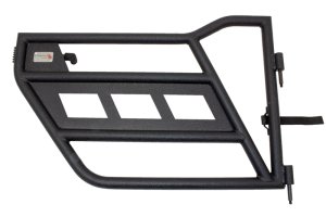 Jeep Wrangler JL Tube Doors - Front + Rear - Fishbone Offroad - Black textured - `18-`27